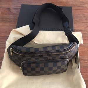 Louis Vuitton Purse Bum Bag Melville Damier N51172